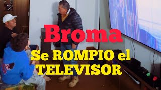 Broma Televisor ROTO  Los Culebreros [upl. by Ahsenid]