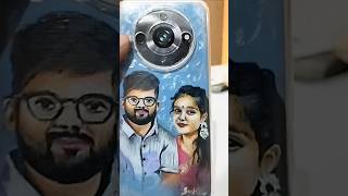 Mobile phone cover painting with acrylic colour art tranding viralvideos painting follow inst [upl. by Lizzie]