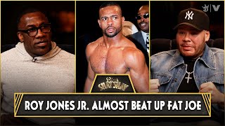 Fat Joe “Roy Jones Jr Got The Devil In His Eyes” He Talks Almost Getting Beat Up By Roy Jones Jr [upl. by Topper]