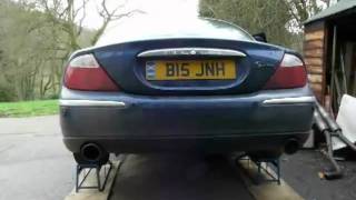 Jaguar SType 3L V6 Exhaust Sound [upl. by Pinsky]