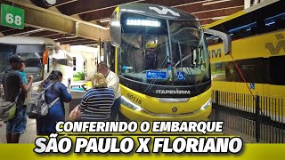 EMBARQUE da NOVA ITAPEMIRIM na SÃƒO PAULO X FLORIANO PI no G8 1350 [upl. by Krahling657]