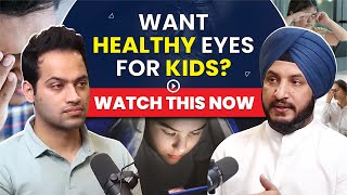 Dr Basus Eye Care Hacks for Reducing Eye Stain in Kids  Eye Protection Tips Eye Care Hacks [upl. by Yesnikcm]