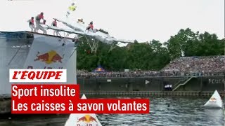 Sport insolite  Les caisses à savon volantes [upl. by Hermy872]