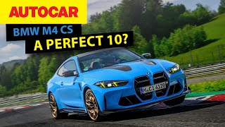 BMW M4 CS review  BMW aims for perfect 10 rather than turning dial up to 11 [upl. by Gerc300]