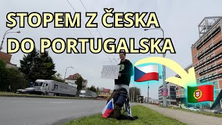 Stopem z Česka do Portugalska Přes 3000 km Měsíc a Půl na Cestě [upl. by Cock845]