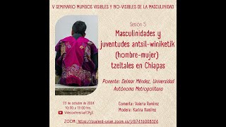 V Seminario Mundos Visibles y no Visibles de la Masculinidad [upl. by Yrem725]