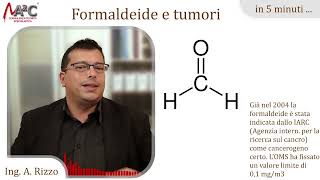 Formaldeide e tumori  in 5 minuti [upl. by Nosnor]