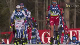 Skiathlon Damer VM 2023 Planica Ebba Andersson [upl. by Nahte]