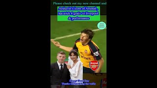 arshavin’s icom of arsenal  hattrick 4 goals to liverpool amp performance shortarsenalrussia [upl. by Lorilyn748]