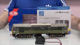 NEW Heljan Class 25 Sound Fitting Video SWD Sound And Two Megabass Speakers [upl. by Nata527]