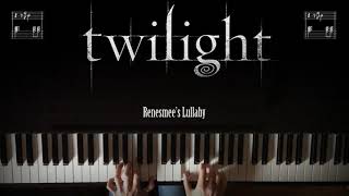 Twilight Saga  Breaking Dawn Part 2  Renesmees Lullaby Piano Cover  free sheet music [upl. by Colvert]