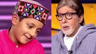 KBC Part  3 Arunoday Sharma ne jeeta dil Amitabh Bachchan ka  Arunoday Sharma kbcpart3 [upl. by Nnylsaj507]