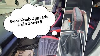 Kia Sonet htk plus 12 gear knob change  kia sonet gear knob replacement [upl. by Sheila]