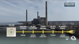 Avon Lake Power Plant demolition expected to finish in spring of 2025 [upl. by Laspisa]