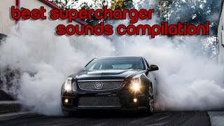 Best Supercharger Whine Sounds Compilation [upl. by Mechling]