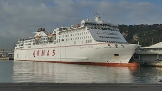 Naviera Armas ferry Volcan de Tinamar [upl. by Julina464]