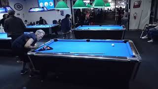 APA 9 Ball Match at our new Home Murrays Street Darts Rob 6 vs Marty Duckworth 5 3rd video [upl. by Rapsag]