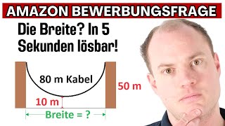 Diese Bewerbungsfrage von Amazon ist in 5 Sekunden lösbar [upl. by Norman]