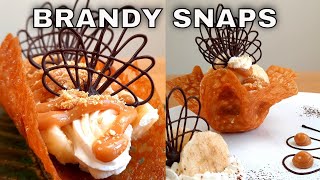 Brandy Snaps Best Youve Ever Tried 2 Different Ways [upl. by Yespmed381]