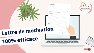 TUTO  une lettre de motivation 100 efficace 🚀 [upl. by Brockie]