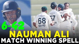 Nauman Ali Takes 6 Wicket Haul 👏  Pakistan vs England  3rd Test Day 3 2024  PCB  M3G1K [upl. by Weaks]