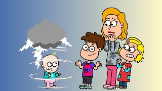 Emotion Song  Suddenly you turn into a thunderstorm  Hooray kids songs amp nursery rhymes [upl. by Friend]