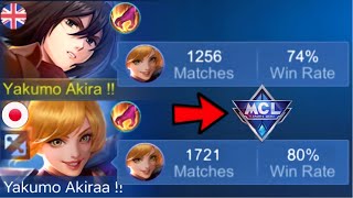 I MET ANOTHER AKIRA IN MCL FINALS WHO WILL PICK FANNY FIRST MLBB [upl. by Peursem350]