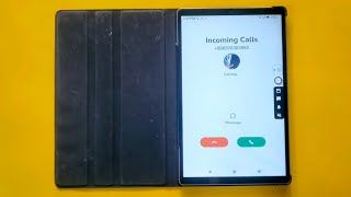 Itel Vista Tab 10 incomingcallAlarm clock ringing with Flip CaseAndroid 14 [upl. by Tuddor]