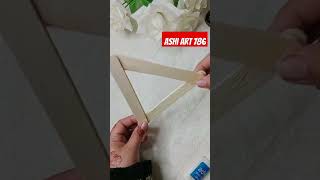 Candle stand ice cream stickdiy viralshort youtubeshorts candleashiart786 [upl. by Karalynn]