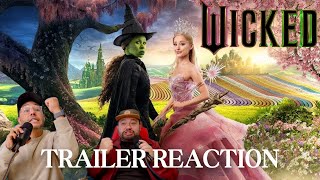 Wicked  Official Trailer 2  REACTION and DISCUSSION [upl. by Lesh]