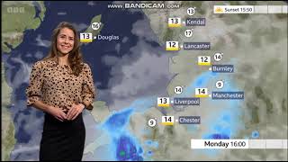 Kaye Forster  North West weather  17th December 2023 HD [upl. by Reivad30]