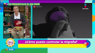 ¿Cómo se controla la migraña Dr Pepe Bandera [upl. by Aryhs]