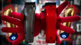 Battle of the Clippers Babyliss LO PRO FXONE VS GOLD FXONE [upl. by Yalahs]