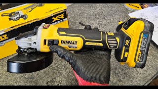 Szlifierka kątowa DeWalt DCG405N 125 mm 18 V czy taka dobra jak mówią [upl. by Acirred]