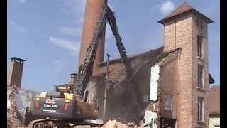 DEMOLITION VOLVO EC 360C HR Winnenden Pfleiderer Areal GERMANY 2012 [upl. by Salazar]