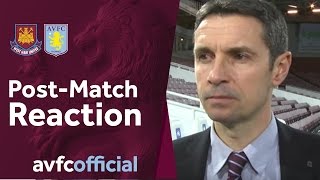 West Ham 20 Villa post match reaction [upl. by Yleve]