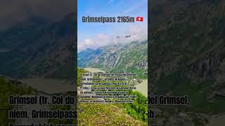 grimselpass 2165m travel nature alps switzerland swiss shorts viralvideo [upl. by Borchers]