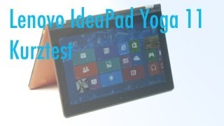 Lenovo IdeaPad YOGA 11 Unboxing und Hands On  Deutsch [upl. by Enelkcaj]