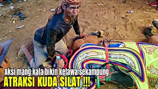 ATRAKSI KUDA SILAT  Aksi Mang Kala Bikin Ketawa Sekampung  PUTRA PUSAKA GRUP  PPG [upl. by Ardnaz498]