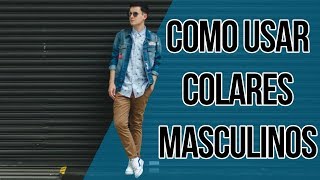 Como usar colares masculinos [upl. by Getraer]