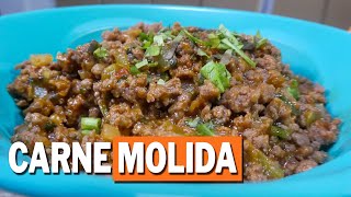 Cómo Hacer Picadillo de Carne o Carne Molida [upl. by Karr232]