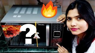 Morphy Richards Microwave Oven Demo  Microwave Tips and Utensils  How to use Convection Microwave [upl. by Aralk388]