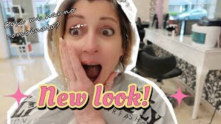 NUOVO LOOK  NON ME L’ ASPETTAVO vlog GRWM [upl. by Belayneh]