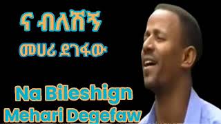 መሀሪ ደገፋውና ብለሽኝMehari DegefawNa Bileshign [upl. by Murvyn]