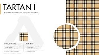 Affinity Designer Pattern  Tartan I [upl. by Finegan]