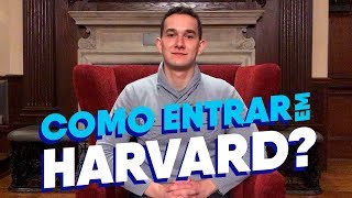 Como Entrar em Harvard  3 dicas de como ser aceito por Universidades Americanas [upl. by Annor461]