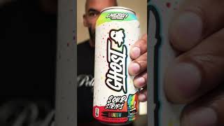 Tasting the new Rainbow Sour Strips from Ghost Energy [upl. by Vivyanne]