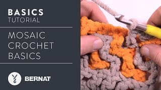 Mosaic Crochet Basics [upl. by Zilber700]