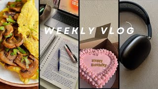 uni Diaries  CompSci Attending class  study sessions  cookwithme friends birthday vlog [upl. by Riordan]