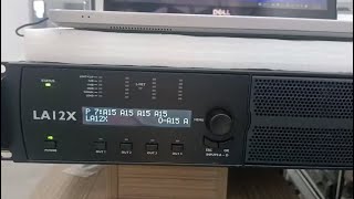 How to use Sanway LA12X power amplifier new DSP software [upl. by Henson674]